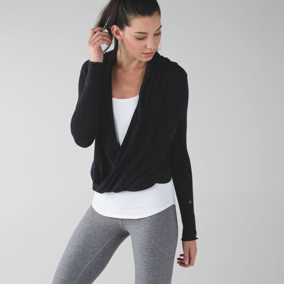 Lululemon Iconic Wrap Heathered grey (Second Release) size 4 - Picture 1 of 7